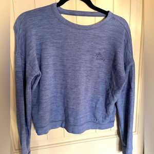 Gilly Hicks bluish purple long-sleeve. Size xs, but could fit small or even med